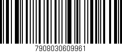 Código de barras (EAN, GTIN, SKU, ISBN): '7908030609961'