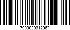 Código de barras (EAN, GTIN, SKU, ISBN): '7908030612367'