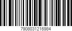 Código de barras (EAN, GTIN, SKU, ISBN): '7908031216984'