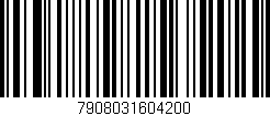 Código de barras (EAN, GTIN, SKU, ISBN): '7908031604200'