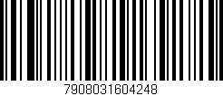 Código de barras (EAN, GTIN, SKU, ISBN): '7908031604248'