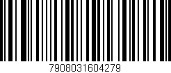 Código de barras (EAN, GTIN, SKU, ISBN): '7908031604279'