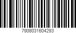 Código de barras (EAN, GTIN, SKU, ISBN): '7908031604293'