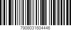 Código de barras (EAN, GTIN, SKU, ISBN): '7908031604446'