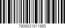 Código de barras (EAN, GTIN, SKU, ISBN): '7908031911865'