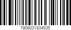 Código de barras (EAN, GTIN, SKU, ISBN): '7908031934635'