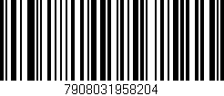 Código de barras (EAN, GTIN, SKU, ISBN): '7908031958204'