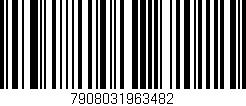 Código de barras (EAN, GTIN, SKU, ISBN): '7908031963482'