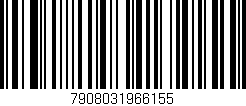 Código de barras (EAN, GTIN, SKU, ISBN): '7908031966155'