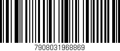 Código de barras (EAN, GTIN, SKU, ISBN): '7908031968869'