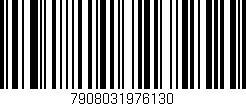 Código de barras (EAN, GTIN, SKU, ISBN): '7908031976130'