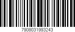Código de barras (EAN, GTIN, SKU, ISBN): '7908031993243'