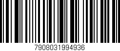 Código de barras (EAN, GTIN, SKU, ISBN): '7908031994936'