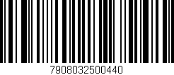 Código de barras (EAN, GTIN, SKU, ISBN): '7908032500440'