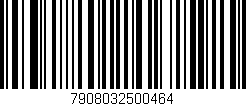 Código de barras (EAN, GTIN, SKU, ISBN): '7908032500464'
