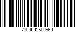 Código de barras (EAN, GTIN, SKU, ISBN): '7908032500563'