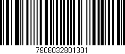 Código de barras (EAN, GTIN, SKU, ISBN): '7908032801301'