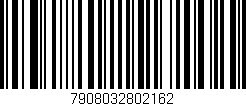 Código de barras (EAN, GTIN, SKU, ISBN): '7908032802162'