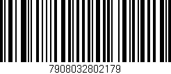 Código de barras (EAN, GTIN, SKU, ISBN): '7908032802179'