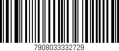 Código de barras (EAN, GTIN, SKU, ISBN): '7908033332729'