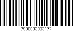 Código de barras (EAN, GTIN, SKU, ISBN): '7908033333177'
