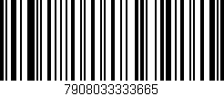 Código de barras (EAN, GTIN, SKU, ISBN): '7908033333665'