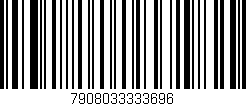 Código de barras (EAN, GTIN, SKU, ISBN): '7908033333696'