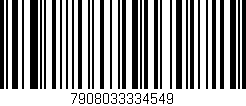 Código de barras (EAN, GTIN, SKU, ISBN): '7908033334549'
