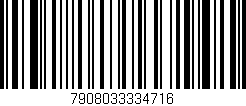 Código de barras (EAN, GTIN, SKU, ISBN): '7908033334716'