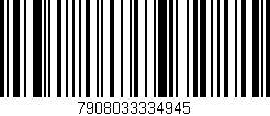 Código de barras (EAN, GTIN, SKU, ISBN): '7908033334945'
