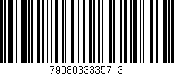 Código de barras (EAN, GTIN, SKU, ISBN): '7908033335713'