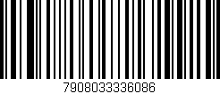 Código de barras (EAN, GTIN, SKU, ISBN): '7908033336086'