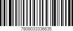 Código de barras (EAN, GTIN, SKU, ISBN): '7908033336635'