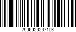 Código de barras (EAN, GTIN, SKU, ISBN): '7908033337106'