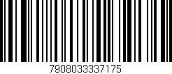 Código de barras (EAN, GTIN, SKU, ISBN): '7908033337175'