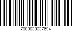 Código de barras (EAN, GTIN, SKU, ISBN): '7908033337694'