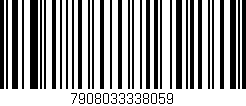 Código de barras (EAN, GTIN, SKU, ISBN): '7908033338059'