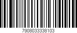Código de barras (EAN, GTIN, SKU, ISBN): '7908033338103'