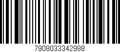 Código de barras (EAN, GTIN, SKU, ISBN): '7908033342988'