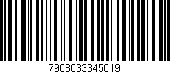 Código de barras (EAN, GTIN, SKU, ISBN): '7908033345019'
