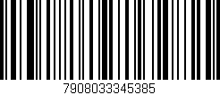 Código de barras (EAN, GTIN, SKU, ISBN): '7908033345385'