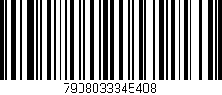 Código de barras (EAN, GTIN, SKU, ISBN): '7908033345408'