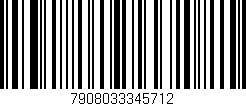 Código de barras (EAN, GTIN, SKU, ISBN): '7908033345712'