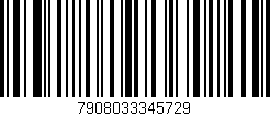 Código de barras (EAN, GTIN, SKU, ISBN): '7908033345729'