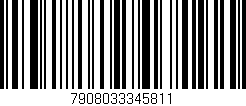 Código de barras (EAN, GTIN, SKU, ISBN): '7908033345811'
