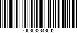 Código de barras (EAN, GTIN, SKU, ISBN): '7908033346092'