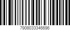 Código de barras (EAN, GTIN, SKU, ISBN): '7908033346696'