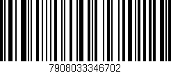 Código de barras (EAN, GTIN, SKU, ISBN): '7908033346702'