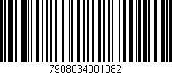 Código de barras (EAN, GTIN, SKU, ISBN): '7908034001082'