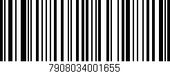 Código de barras (EAN, GTIN, SKU, ISBN): '7908034001655'